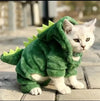Dinosaur Halloween Costume - Fleece Hoodie for Pets