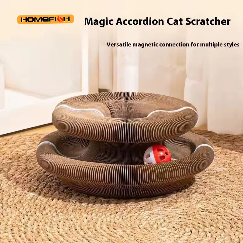 Organ cat scratching board nest wear-resistant and unbreakable cat toy self-entertainment corrugated paper claw grinding board