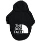 Dog Face Print Hoodie - Sporty Jacket for Large Dogs