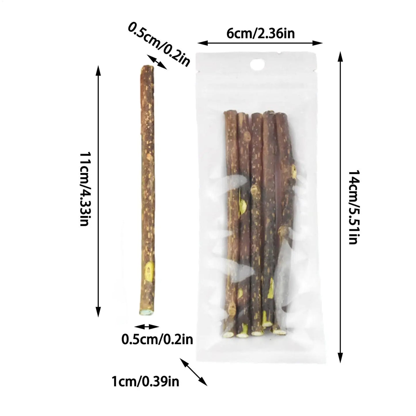 Natural Catnip Sticks - Silvervine Matatabi Dental Toy