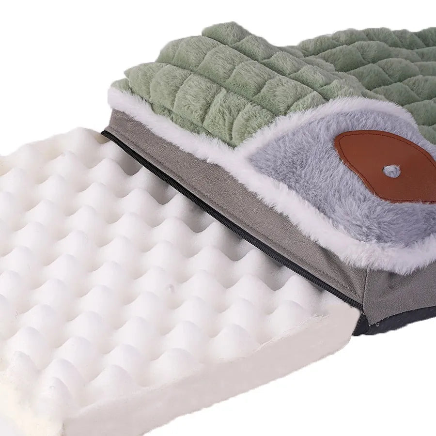 Orthopedic Dog Bed - Cervical Spine Support with Removable Cover