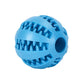 Interactive Rubber Ball - Treat Feeder and Tooth Cleaner