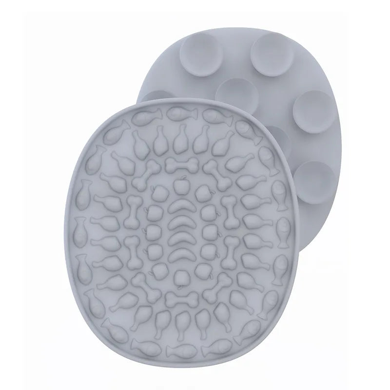 Silicone Lick Mat - Suction Cup Slow Feeder for Small Pets