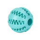Interactive Rubber Ball - Treat Feeder and Tooth Cleaner