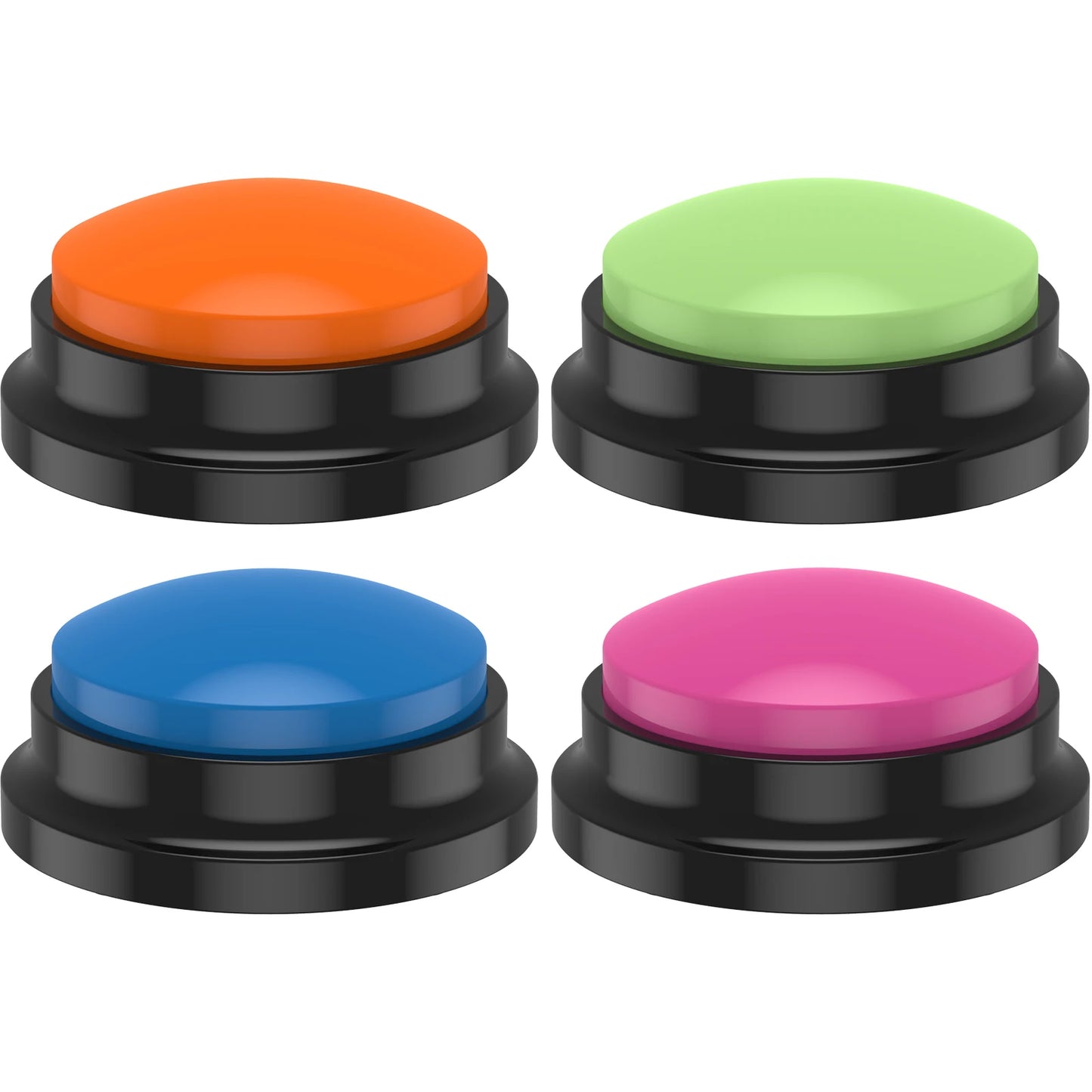 Recordable Pet Training Buttons - Interactive Talking Buzzers